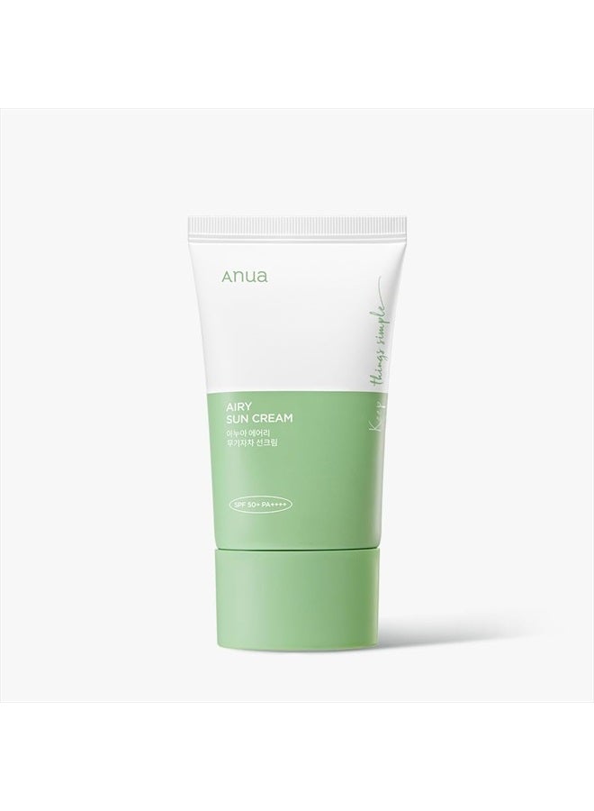 انوا كريم الشمس الهوائي SPF 50+، 50 مل، 1.69 أونصة | بدون بقايا، رطوبة - Image 1