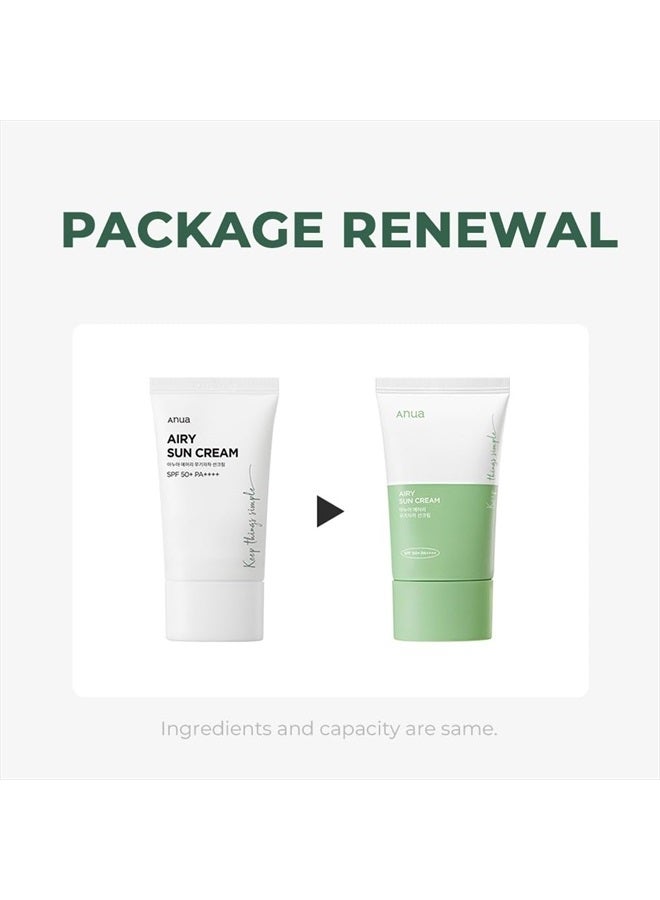 انوا كريم الشمس الهوائي SPF 50+، 50 مل، 1.69 أونصة | بدون بقايا، رطوبة - Image 2