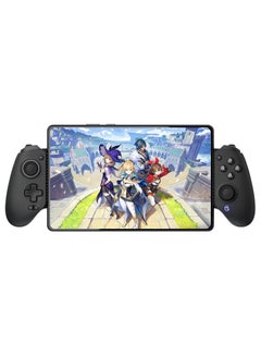 Galileo G8 Plus Bluetooth Mobile Game Controller for Switch & iOS & Android & Tablets, Wireless Gamepad with Hall Effect Joysticks/Hall Trigger, Play Minecraft, Genshin Impact, Call of Duty Mobile