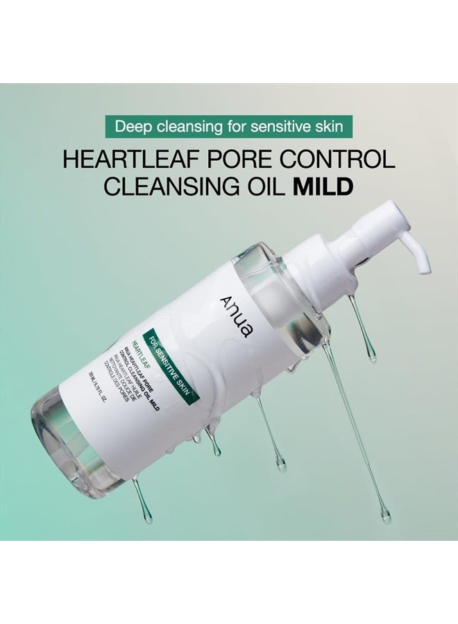 Gentle Double Cleanser Duo for Facial Cleansing : Heartleaf Pore Control Cleansing Oil Mild & Hydrating Gentle Foaming Cleanser for Double Cleansing, Daily Facial Cleanser, Korean Skincare 350ml - pnsku/N70098172V/45/_/1722668554/4a424a6e-e5f1-4796-8bd0-32e70b56d740