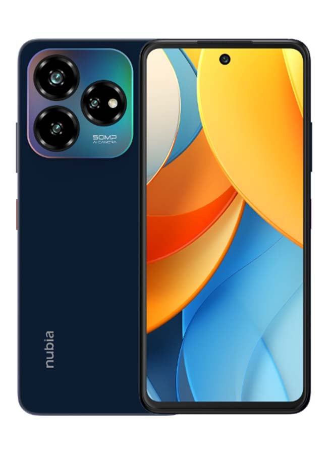 ZTE Nubia V60 Design Dual Sim Dark Blue 6GB 256GB 4G - Middle East  - Image 1