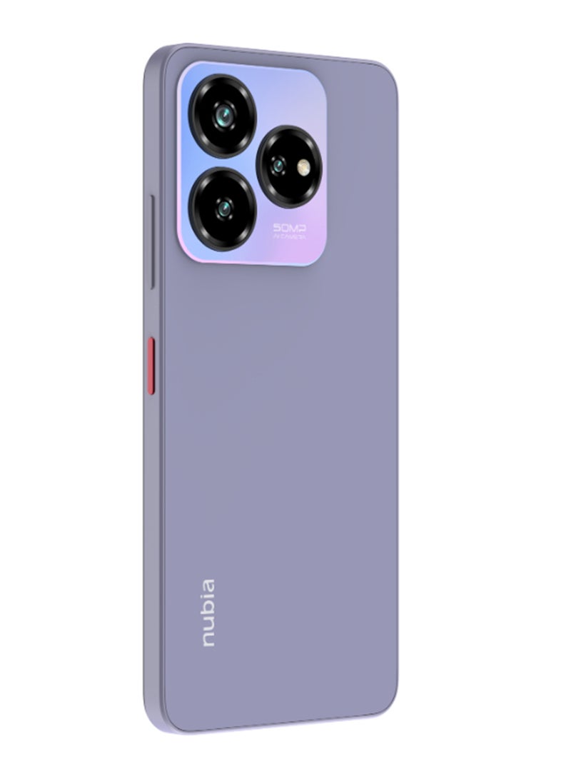 ZTE Nubia V60 Design Dual Sim Sunrise Violet 6GB 256GB 4G - Middle East  - Image 4