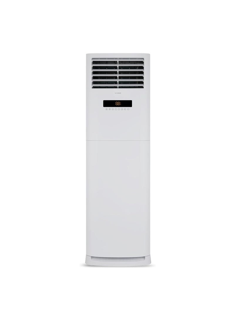 GREE - Free Standing Air Conditioner iFLOWIND-60C3 | 5.0 Ton | Inverter Compressor | R410A | Wi-Fi Smart Control | 3D Air Flow | Gold Fin | Child Lock | 1 Year Full Warranty + 5 Years Spare Parts iFLOWIND-60C3 White - Image 1