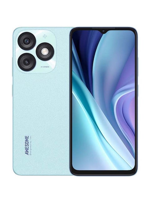 A50 ثنائي الشريحة، أزرق، 3 + 5 جيجابايت من ذاكرة الوصول العشوائي، 64 جيجابايت، 4G - إصدار الشرق الأوسط