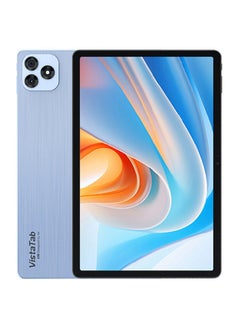إيتيل VistaTab 10 بشاشة 10.1 بوصة، ذاكرة وصول عشوائي 4 جيجابايت، سعة تخزين 128 جيجابايت، دعم 4G، لون أزرق - نسخة الشرق الأوسط.  - Image 1