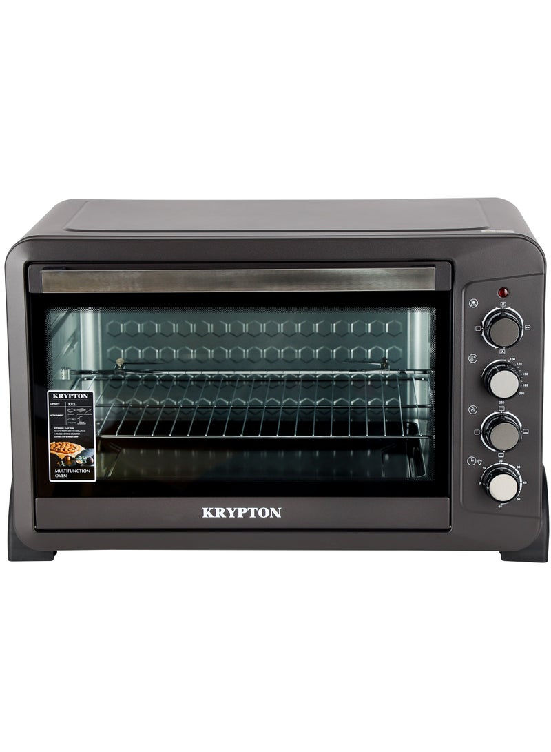 KRYPTON Electric Oven 100 Liter with Rotisserie & Convection 100 L 2800 W KNO6356 Black - Image 2