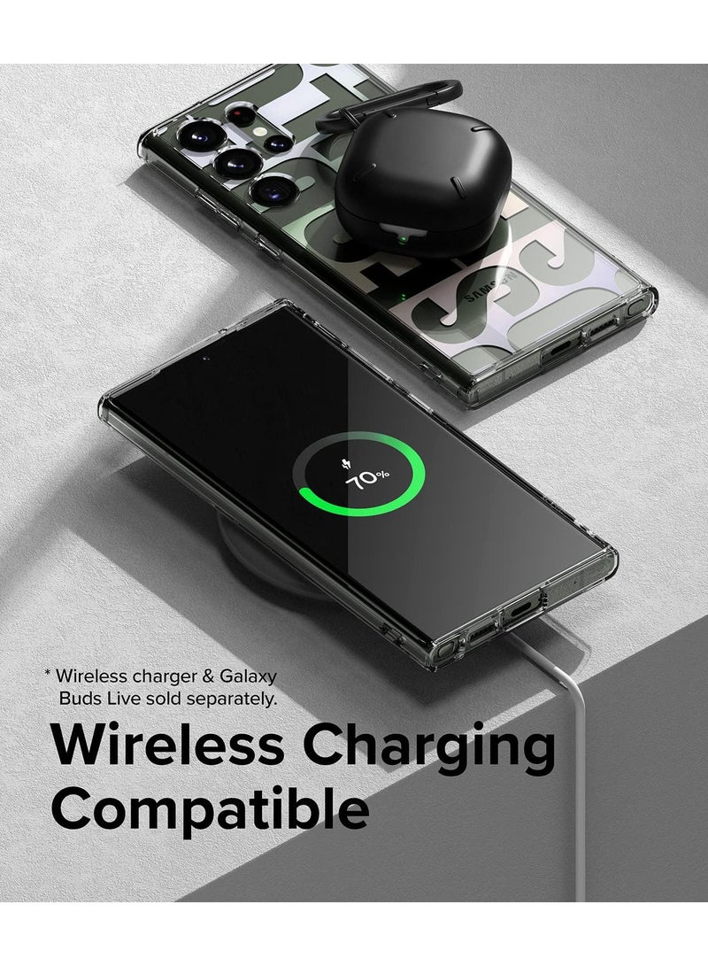 Ringke Fusion Design Compatible With Samsung Galaxy S23 Ultra 5G Case Clear Hard Back Shockproof Tpu Bumper Phone Cover For Women And Men - SEOUL - Image 4