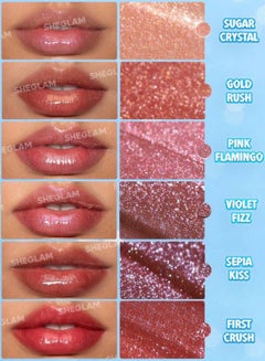 SHEGLAM Pout-Perfect Shimmer Lip Plumper-Sugar Crystal Sugar Crystal  - Image 4