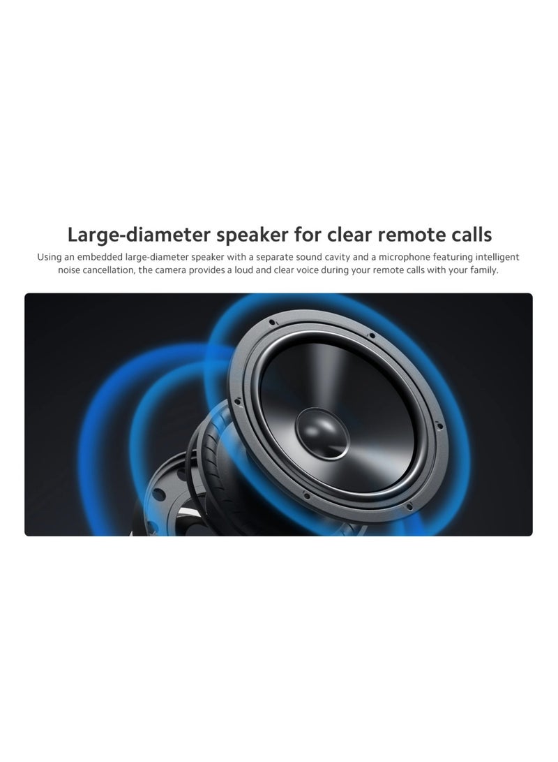 Xiaomi - Smart Camera C301 | 3MP with 2K Image Quality | MJA1 Security Chip | Voice Control | 8GB to 256GB microSD Supported | Cloud Storage - Image 1