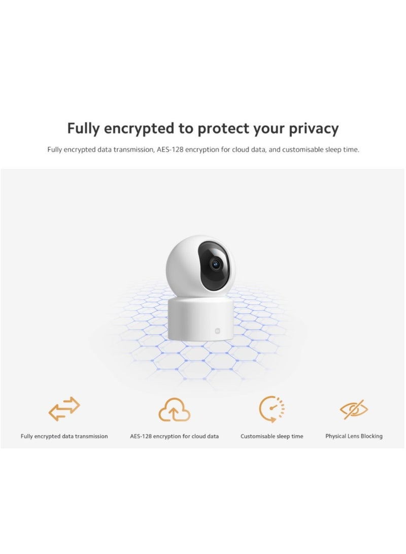 Xiaomi - Smart Camera C301 | 3MP with 2K Image Quality | MJA1 Security Chip | Voice Control | 8GB to 256GB microSD Supported | Cloud Storage - Image 1