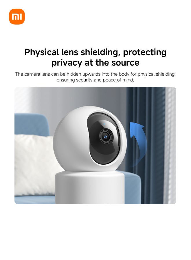 Xiaomi Smart Camera C301 | 3MP with 2K Image Quality | MJA1 Security Chip | Voice Control | 8GB to 256GB microSD Supported | Cloud Storage - Image 3