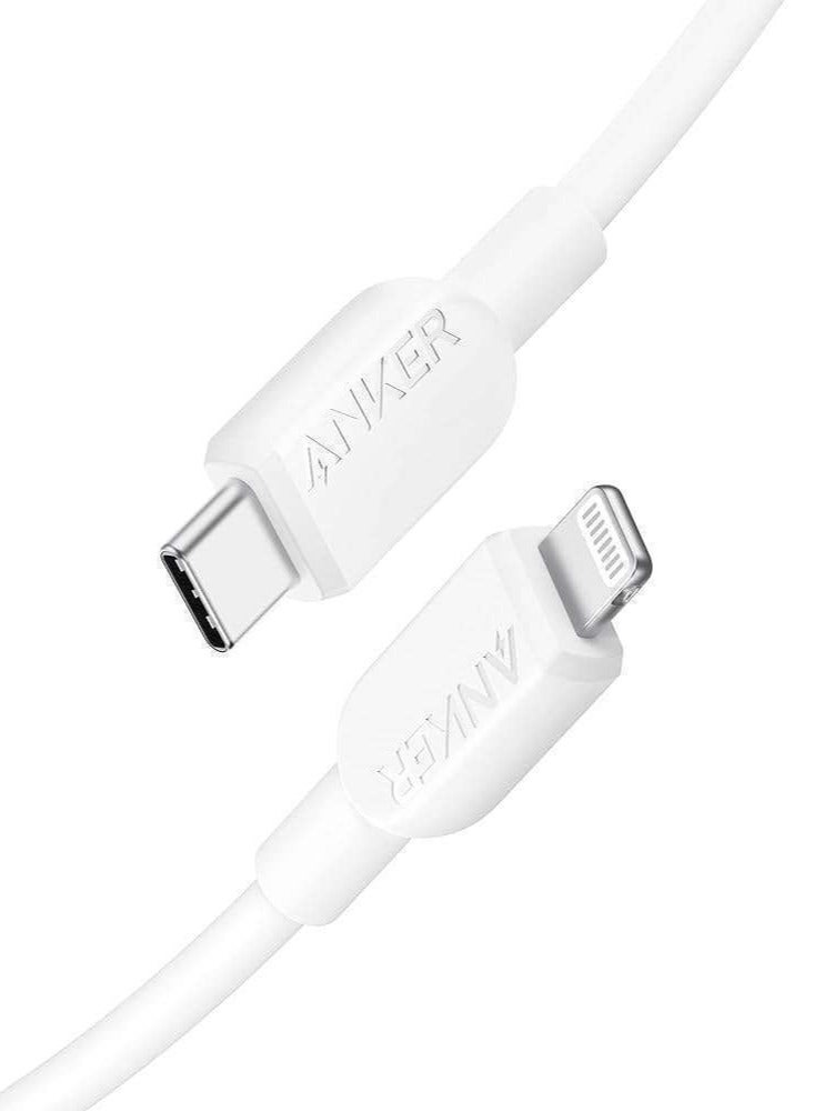Anker Anker 310 USB- C to Lightning Cable 60W TPE- White  - Image 1
