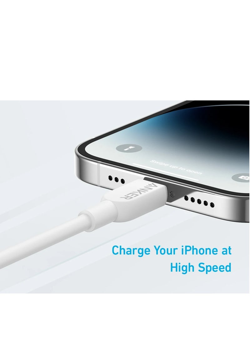 Anker Anker 310 USB- C to Lightning Cable 60W TPE- White  - Image 5
