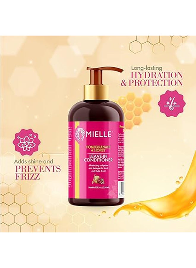MIELLE Pomegranate And Honey Leave-In Conditioner For Type 4 Hair, 350ml 354.37 gml  - Image 4