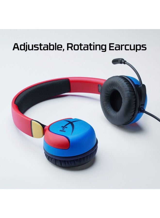 HYPERX - Cloud Mini - Gaming Headset, Volume level below 85dB, Immersive audio, Durable tuck-away boom mic, Lightweight comfort, MultiColor | 7G8F3AA - Image 1