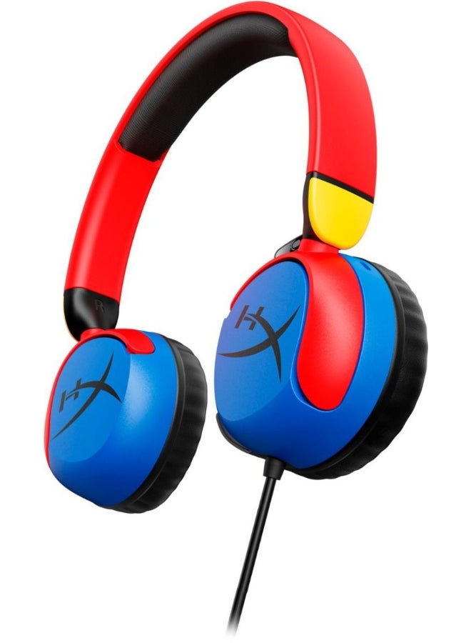HYPERX - Cloud Mini - Gaming Headset, Volume level below 85dB, Immersive audio, Durable tuck-away boom mic, Lightweight comfort, MultiColor | 7G8F3AA - Image 1