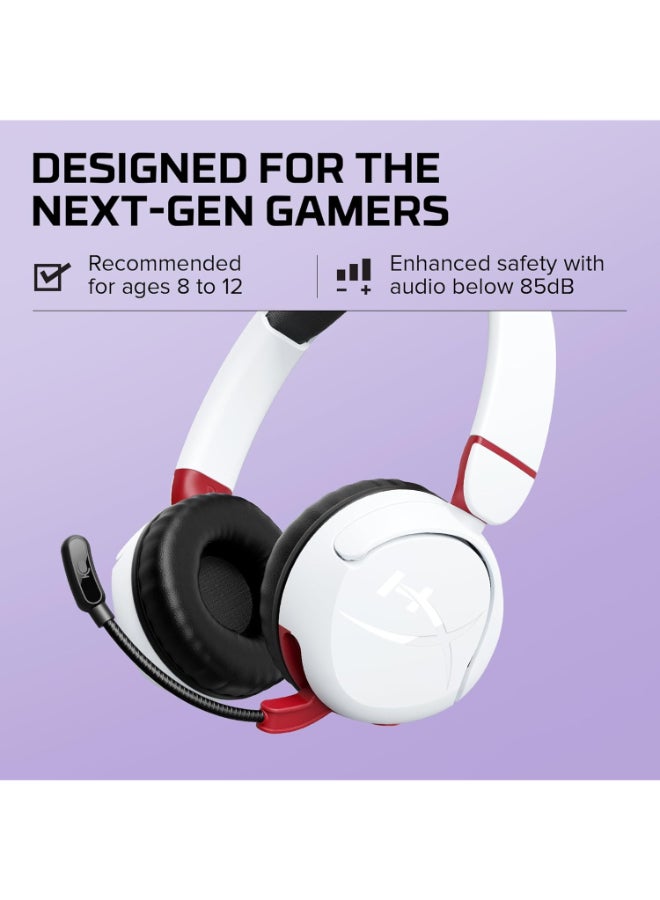 هايبركس سماعة الألعاب اللاسلكية HyperX Cloud Mini - بيضاء - Image 2