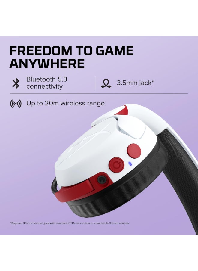 هايبركس سماعة الألعاب اللاسلكية HyperX Cloud Mini - بيضاء - Image 3