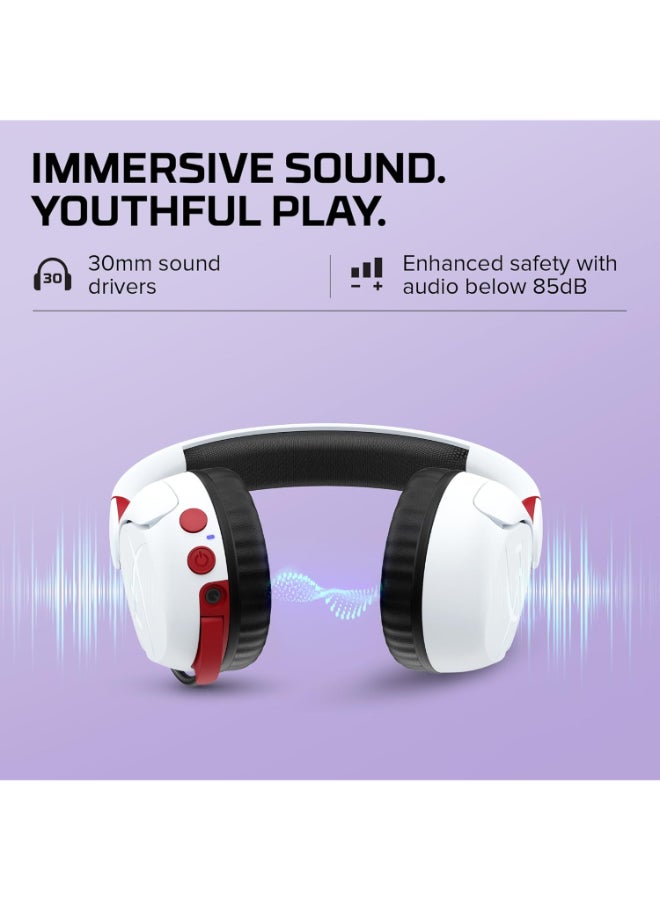 هايبركس سماعة الألعاب اللاسلكية HyperX Cloud Mini - بيضاء - Image 4