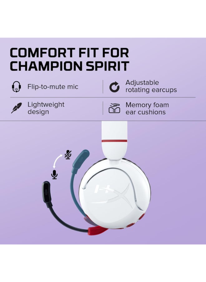 هايبركس سماعة الألعاب اللاسلكية HyperX Cloud Mini - بيضاء - Image 5