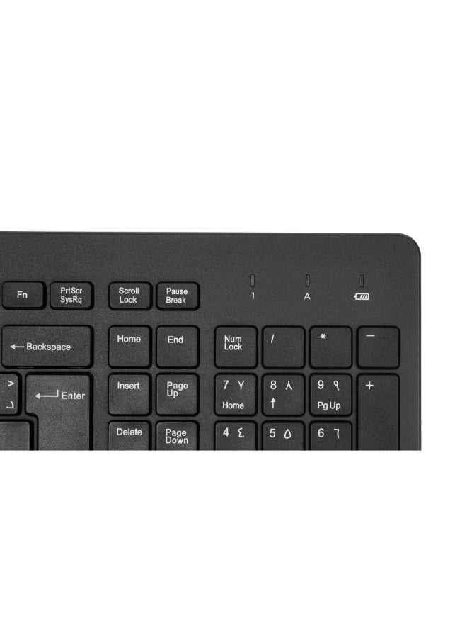 HP - 220 Wireless Keyboard Black Black - Image 1
