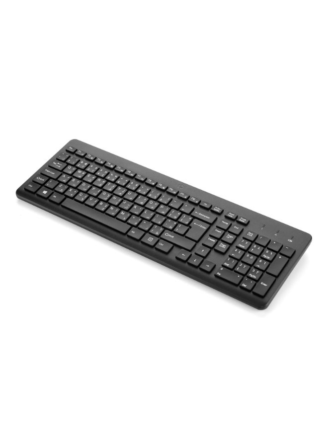 HP - 220 Wireless Keyboard Black Black - Image 1
