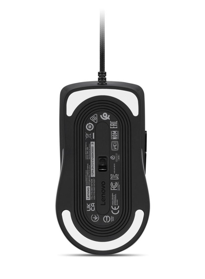 Lenovo Legion M210 RGB Wired Gaming Mouse Black  - Image 4