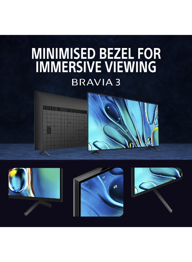 Sony 85 Inch 4K Smart TV HDR 50Hz K-85S30 Black - Image 5