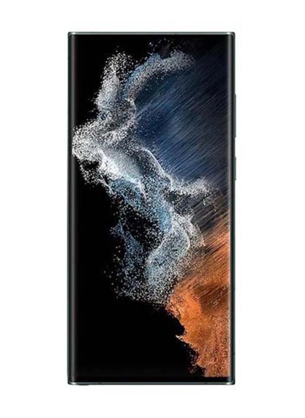 سامسونج تم تجديده - Galaxy S22 Ultra Single Sim + eSim باللون الأخضر 12GB RAM 512GB 5G - الإصدار الدولي - Image 2