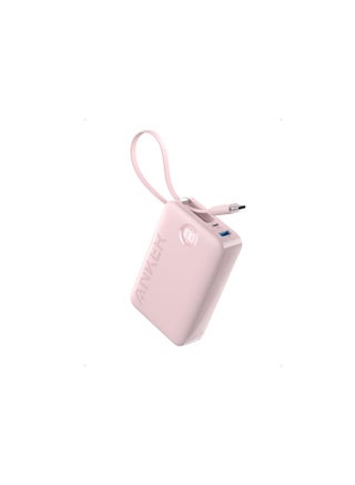 20000 mAh Power Bank Battery Pack, 20,000mAh 22.5W High Speed Charging Portable Charger With Built-in USB C Cable, 1 USB-C, 1 USB-A, For iPhone 15/15 Plus/15 Pro/15 Pro Max, MacBook, Galaxy pink - pnsku/N70098444V/45/_/1722837906/5c2ed61e-6aa3-4b20-9452-090623fe8cb2