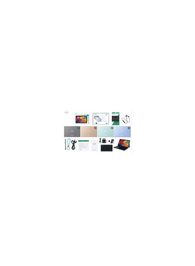 modio M19 Smart Android Tab 10.1" touch screen HD (1280 * 800) screen resolution 8GB RAM 512GB ROM Dual Sim 4G/5G/WIFI Very High Pixel Camera - International Version with Bluetooth Keyboard & Earbud  - Image 5