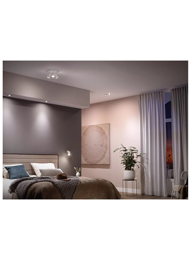 Philips - Philips Hue White Ambiance Smart Light Bulb 2 Pack [GU10 Spot] With Bluetooth. Works with Alexa, Google Assistant and Apple Homekit Multi White - Image 1