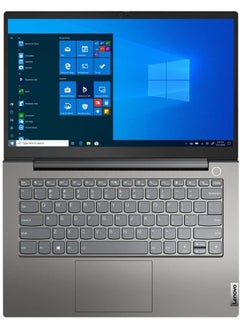 Lenovo ThinkBook 15 G2 (Upgraded Version) Laptop With 14-Inch Display, Core i5-1135G7 Processor/16GB RAM/256GB SSD/Intel Iris XE Graphics/Windows 11 Pro English/Arabic Grey  - Image 3