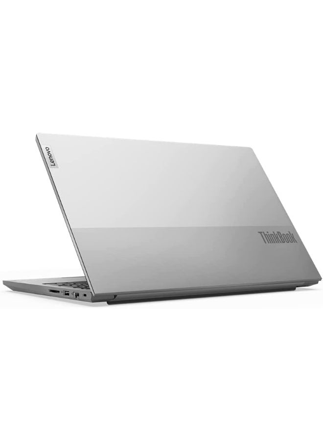 Lenovo - ThinkBook 15 G2 (Upgraded Version) Laptop With 15.6-Inch Display, Core i5-1135G7 Processor/8GB RAM/1TB SSD/Intel Iris XE Graphics/Windows 11 Pro With Free Pro HT Bluetooth Headset English/Arabic Grey - Image 1