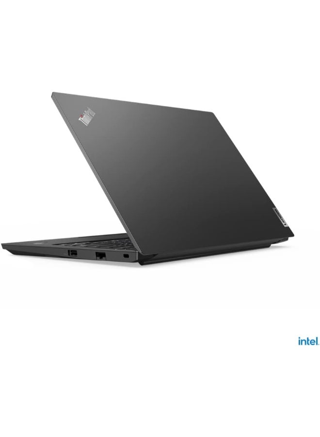 Lenovo - ThinkPad E14 Gen 4 (Upgraded Version) Laptop With 14-Inch Display, Core i5-1235u Processor/16GB RAM/512GB SSD/Intel Iris XE Graphics/Windows 11 Pro With Free Wireless Bluetooth Headset English/Arabic Black - Image 1