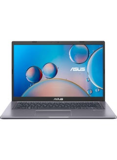 ASUS Vivobook 14 (Upgraded Version) Laptop With 14-Inch Display, Celeron N4020 Processor/4GB RAM/256GB SSD/Intel HD 2500 Graphics/Windows 11 English/Arabic Slate Grey  - Image 1
