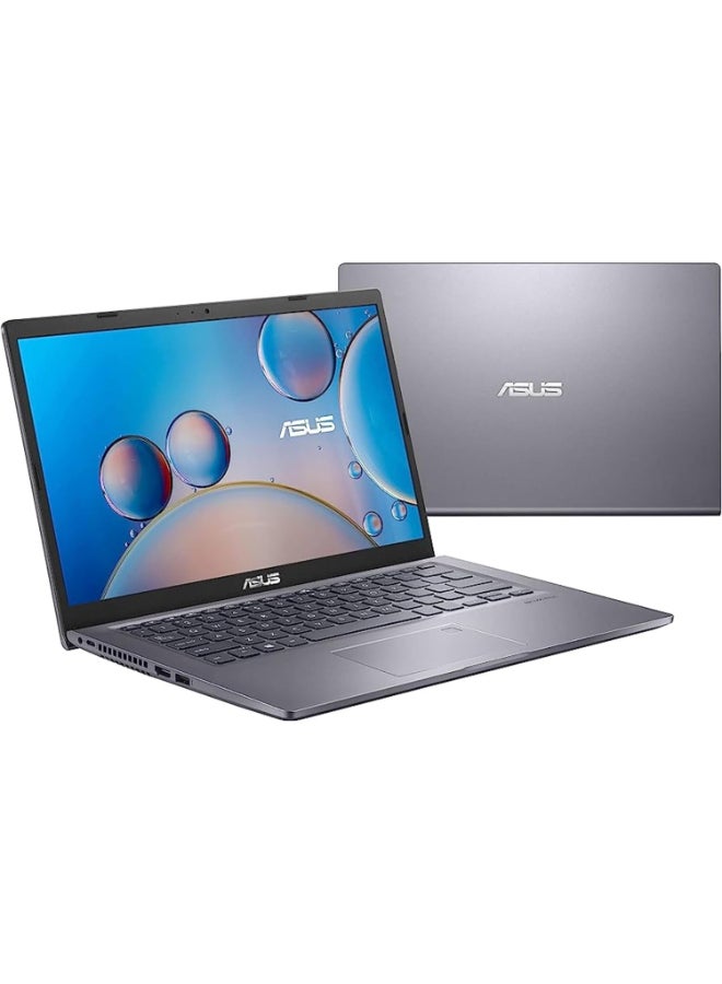 ASUS - Vivobook 14 (Upgraded Version) Laptop With 14-Inch Display, Celeron N4020 Processor/4GB RAM/256GB SSD/Intel HD 2500 Graphics/Windows 11 English/Arabic Slate Grey - Image 1