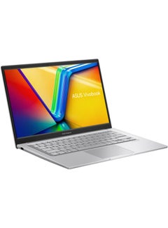 ASUS Vivobook 14 (Upgraded Version) Laptop With 14-Inch Display, Core i3-1215U Processor/12GB RAM/512GB SSD/Intel UHD 600 Graphics/Windows 11 English/Arabic ICELIGHT SILVER  - Image 2