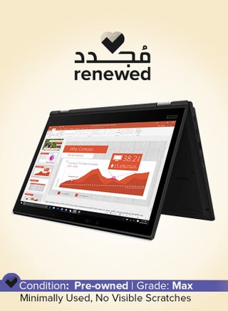 Renewed - ThinkPad L390 Laptop With 13.3-Inch Display,Core i5 Processor/8th Gen/Quad Core/8GB RAM/256GB SSD/Integrated Graphic Card/Windows 10 English Black - pnsku/N70098649V/45/_/1722866543/bb1bb038-f875-4ccf-a436-fbf6ed101ad2