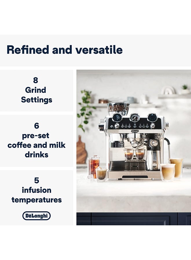 De'Longhi Renewed - Ultimate Cold Brew Manual Coffee Machine 2.5 L 1450 W EC-9865M Silver  - Image 2