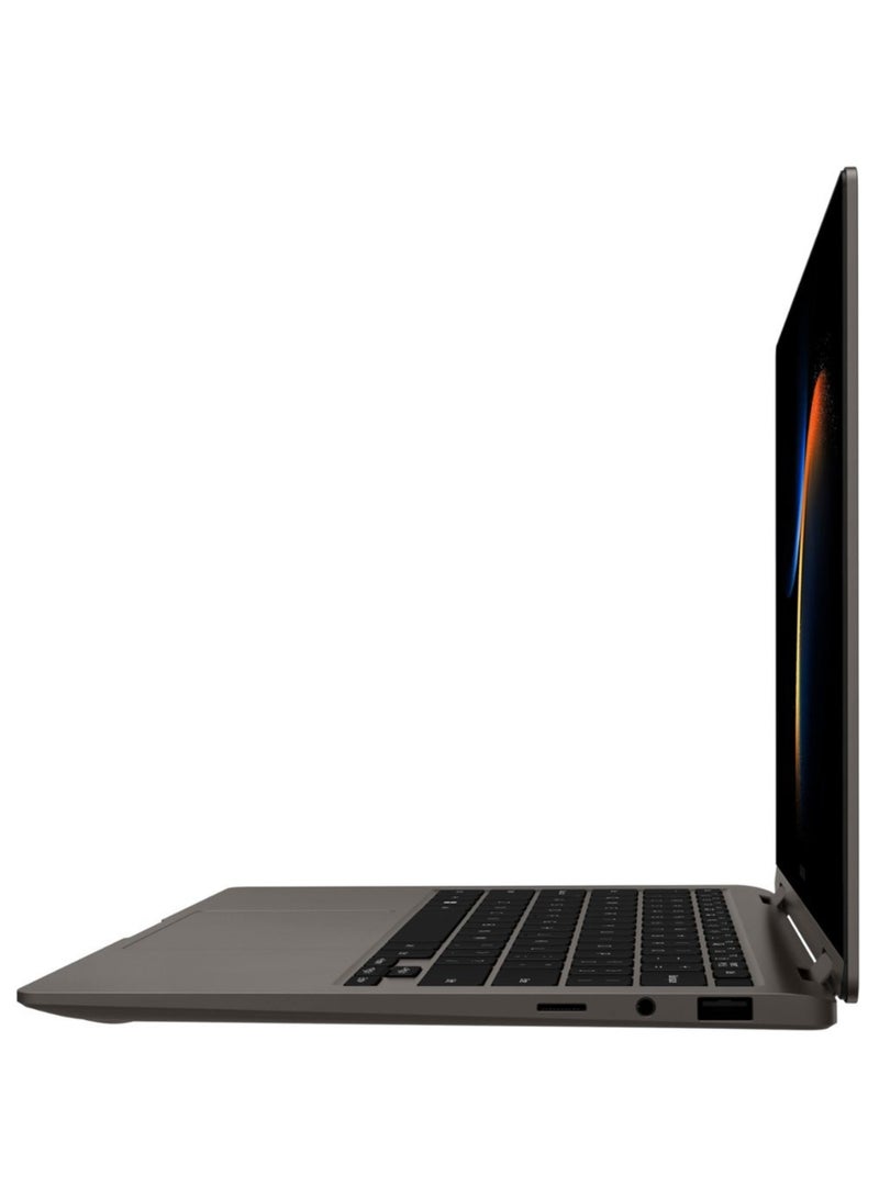 كمبيوتر محمول Galaxy Book3 360 2 في 1 بشاشة لمس FHD AMOLED مقاس 13.3 بوصة، معالج Intel Evo Core i7-1360P من الجيل الثالث/ذاكرة وصول عشوائي 16 جيجابايت/محرك أقراص SSD سعة 512 جيجابايت/بطاقة رسومات Intel Iris XE/نظام التشغيل Windows 11 Home - pnsku/N70098681V/45/_/1722918829/8a0cbcf9-007d-4f4d-8537-18003504d907