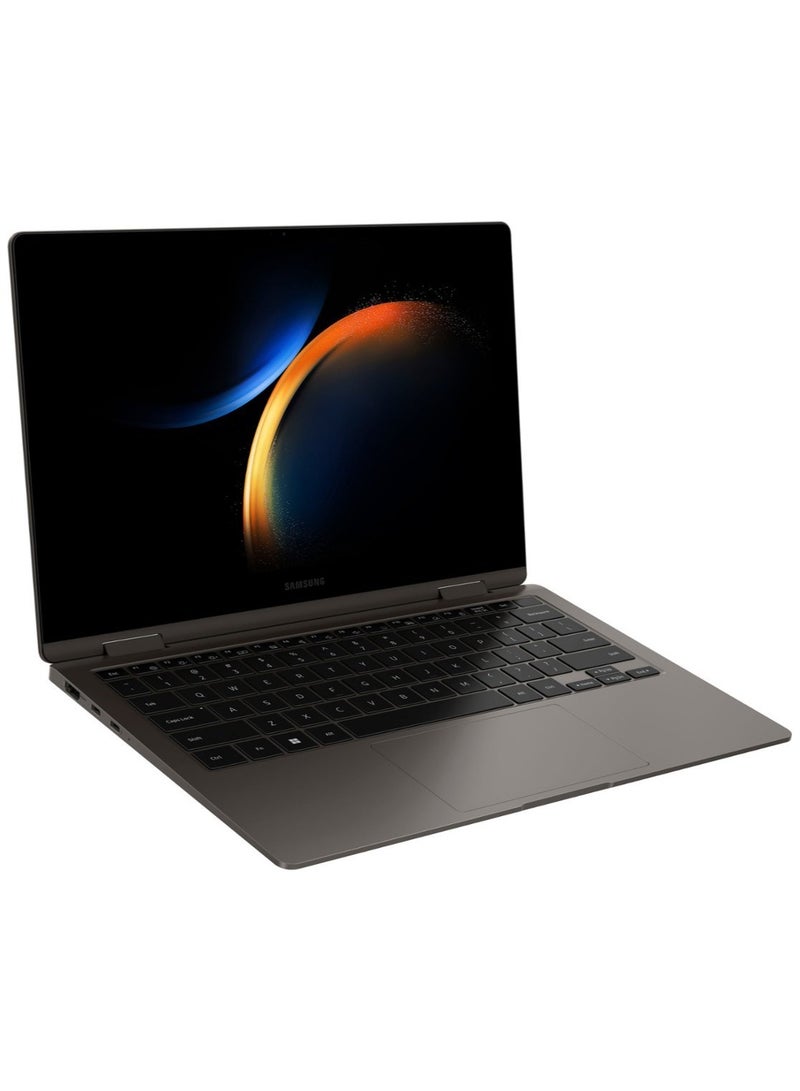 كمبيوتر محمول Galaxy Book3 360 2 في 1 بشاشة لمس FHD AMOLED مقاس 13.3 بوصة، معالج Intel Evo Core i7-1360P من الجيل الثالث/ذاكرة وصول عشوائي 16 جيجابايت/محرك أقراص SSD سعة 512 جيجابايت/بطاقة رسومات Intel Iris XE/نظام التشغيل Windows 11 Home - pnsku/N70098681V/45/_/1722918840/274cb6c2-02fc-4d4b-9b72-ef81d3bd41f0