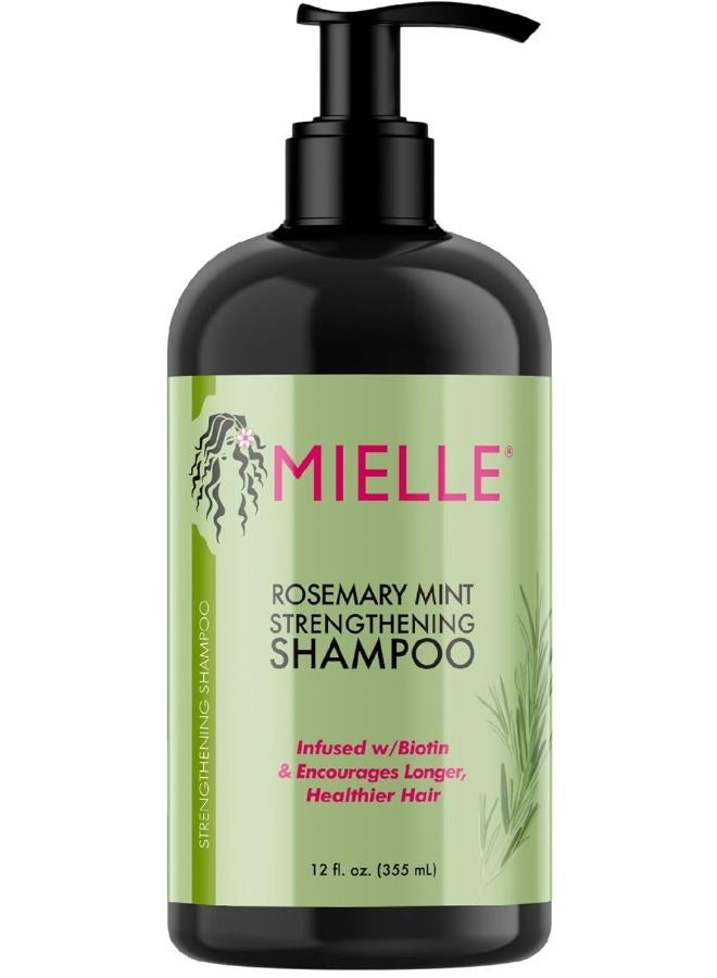 ميلي Rosemary Mint Strengthening Shampoo Infused With Biotin - 355ml  - Image 1