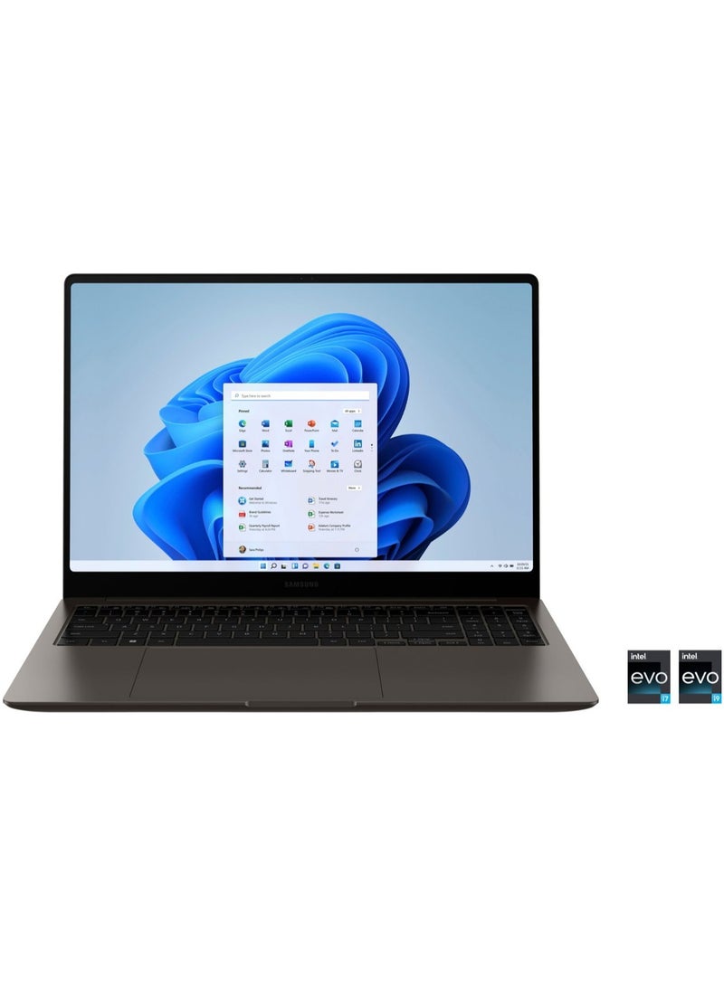 سامسونج كمبيوتر محمول Galaxy Book3 Ultra مقاس 16 بوصة بدقة 3K AMOLED ومعالج Intel Evo Core i7-13700H من الجيل الثالث/ذاكرة وصول عشوائي 16 جيجابايت/محرك أقراص SSD سعة 1 تيرابايت/بطاقة رسوميات NVIDIA GeForce RTX 4050 سعة 6 جيجابايت/نظام التشغيل Windows 11 Home - Image 1