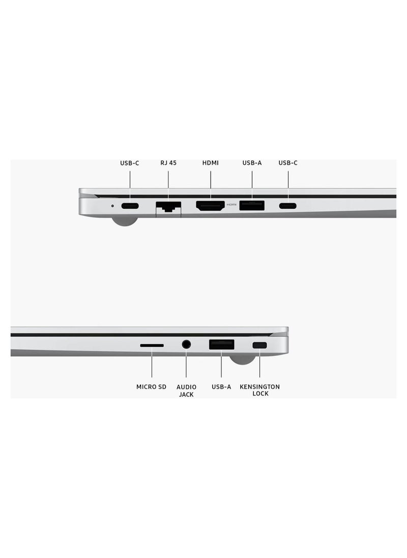 Samsung Galaxy Book4 Pro 360 2-in1 16 Inch AMOLED Touch Screen Laptop, Intel Core Ultra 7 Processor/16GB RAM/1TB SSD/Intel Iris XE Graphics/Windows 11 Home English Moonstone Gray English Moonstone Gray - Image 5