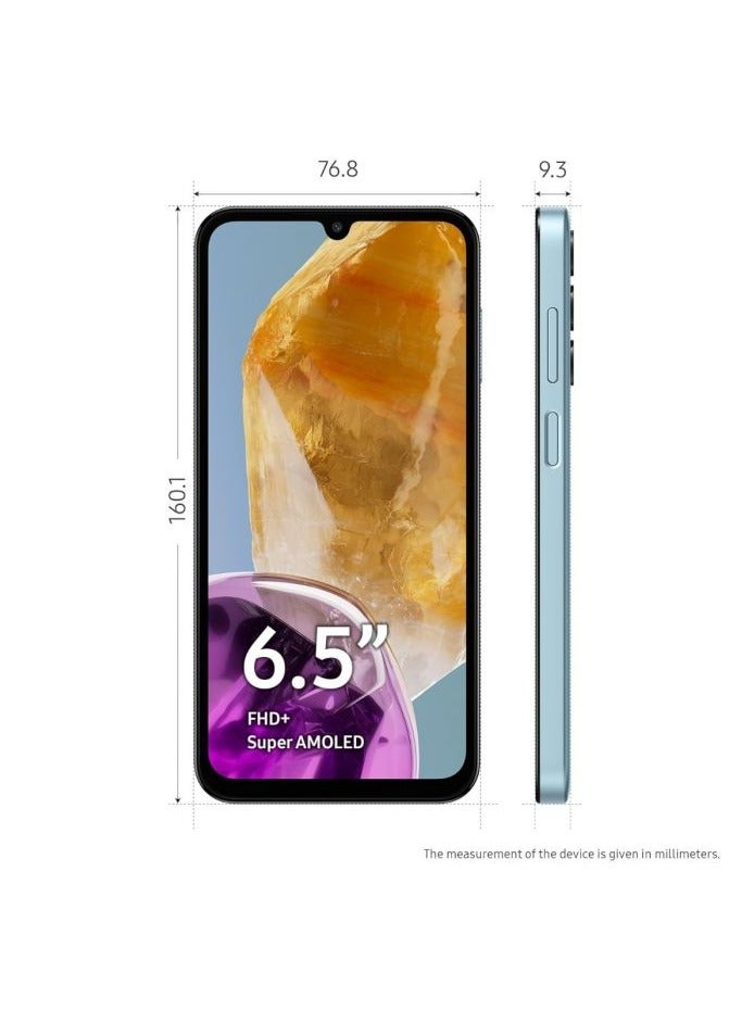 Samsung - Galaxy M15 Dual Sim Prime Edition Blue/ Celestial Blue 6GB RAM 128GB 5G - International Version - Image 1