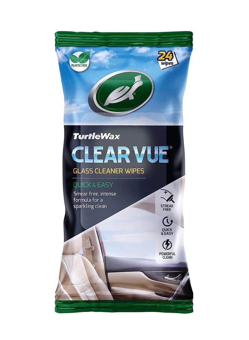 Clearvue Glass Cleaner Wipes