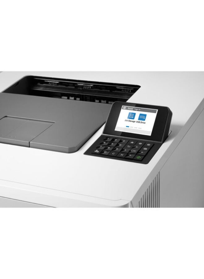 HP Color LaserJet ENT M455dn Laser Printer, Auto Duplex Printing, Up to 28ppm Print Speed, Wi-Fi Direct Printing, 2.7" Color Display, 250 Sheet Input Tray, USB 2.0 / Gigabit Ethernet, 3PZ95A White - Image 4