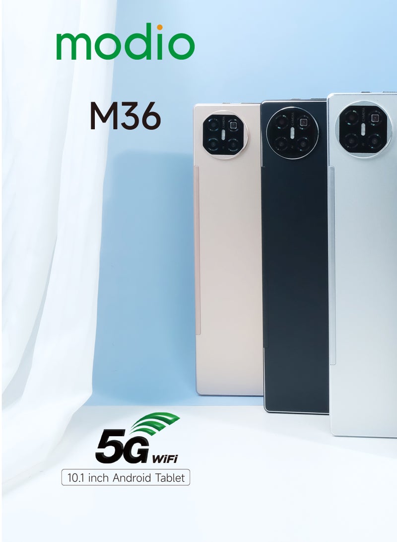 modio M36 Tablet With 10.1 Inch Screen Dual SIM Silver 12GB RAM 512GB 5G - Middle East Version With Gift  - Image 3