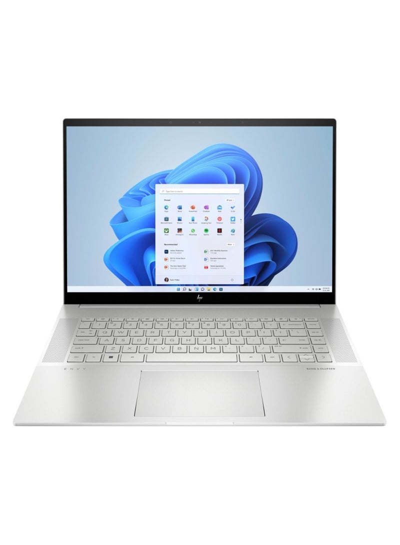 HP - ENVY 16 Inch Touchscreen  (Upgraded Version) Laptop, Core i7 13700H Processor/32GB RAM/2TB SSD/8GB NVIDIA GeForce RTXÂ­ 4060 Graphics Card/Windows 11 Home English English Silver - Image 1